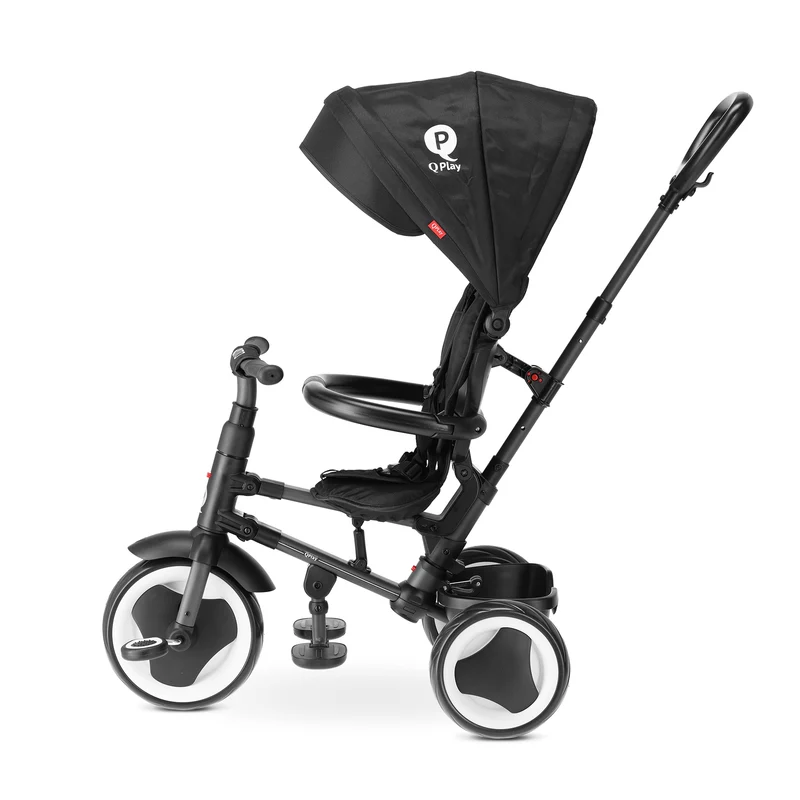 QPlay Luxury Tricycle Rito Schwarz