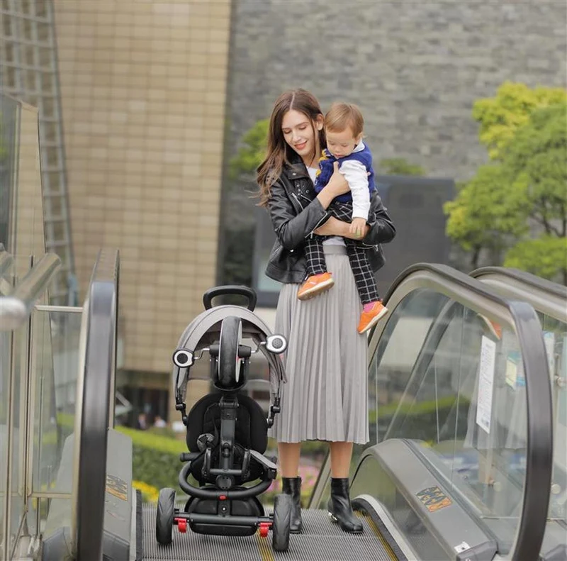 QPlay Luxury Tricycle Rito Schwarz
