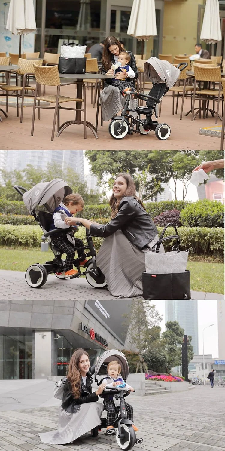 QPlay Luxury Tricycle Rito Schwarz