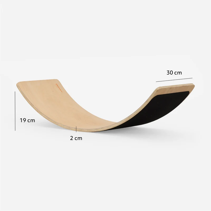 Balance Board Hout met Vilt 80 cm