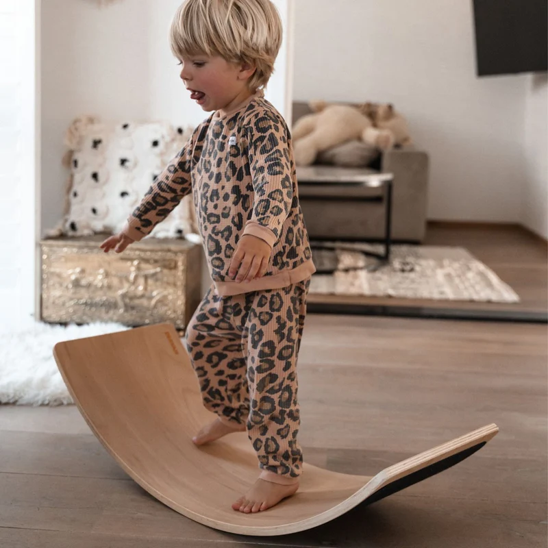 Balance Board Hout met Vilt 80 cm