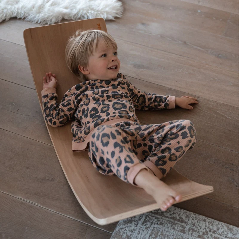 Balance Board Hout met Vilt 80 cm