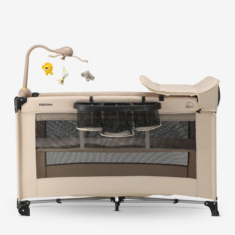 Believer Luxe Campingbett – inklusive Bodenverhöher – Nougat