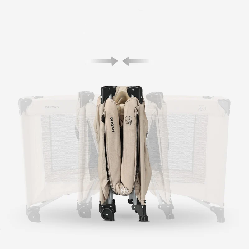 Believer Luxe Campingbett – inklusive Bodenverhöher – Nougat