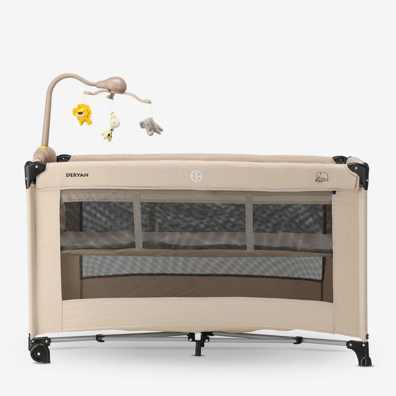 Believer Luxe Campingbett – inklusive Bodenverhöher – Nougat