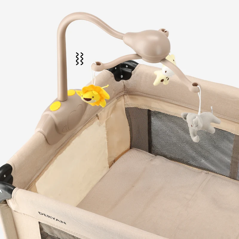 Believer Luxe Campingbett – inklusive Bodenverhöher – Nougat