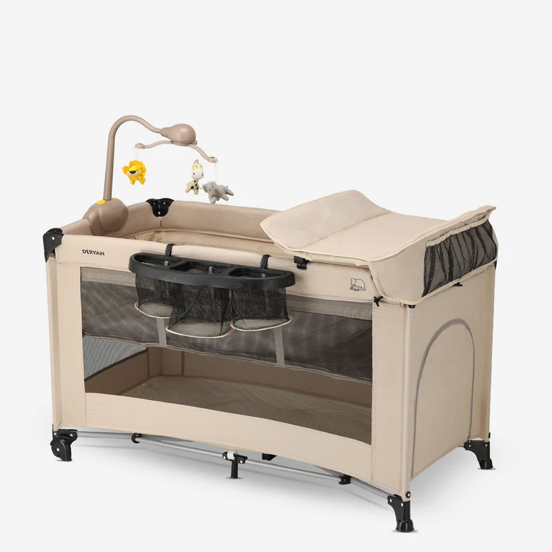 Believer Luxe Campingbett – inklusive Bodenverhöher – Nougat