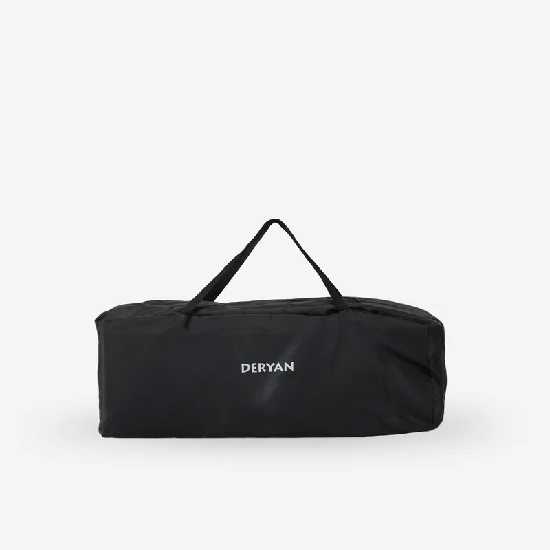 Believer Luxus-Campingbett – inklusive Bodenverhöher – Schwarz