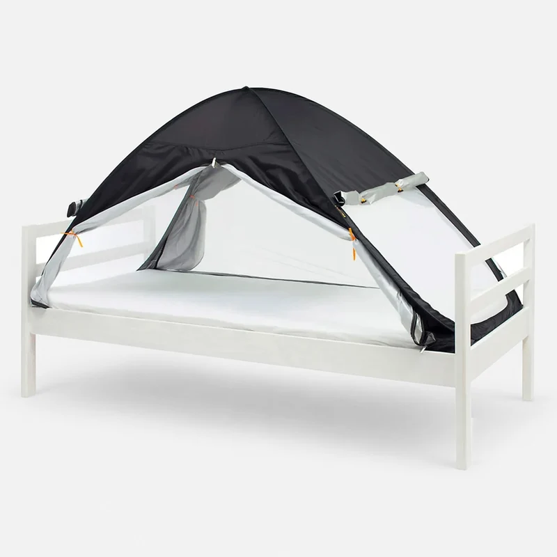 Bett-Zelt Moskitonetz Verdunkelung - 200x90cm - Höchste Qualität Moskitonetz