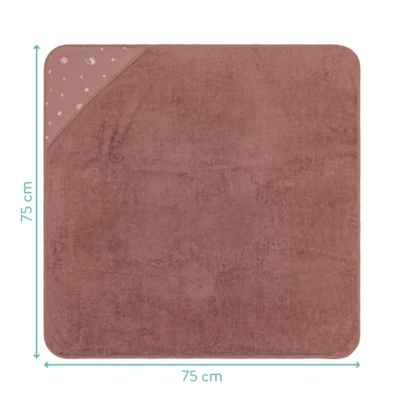 Fillikid Kapuzenbadetuch 75x75cm