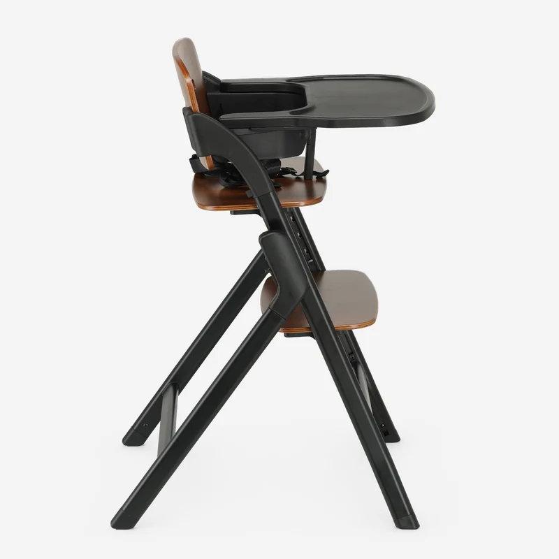 Oak Luxe Kinderstuhl mit Wippe – Schwarz