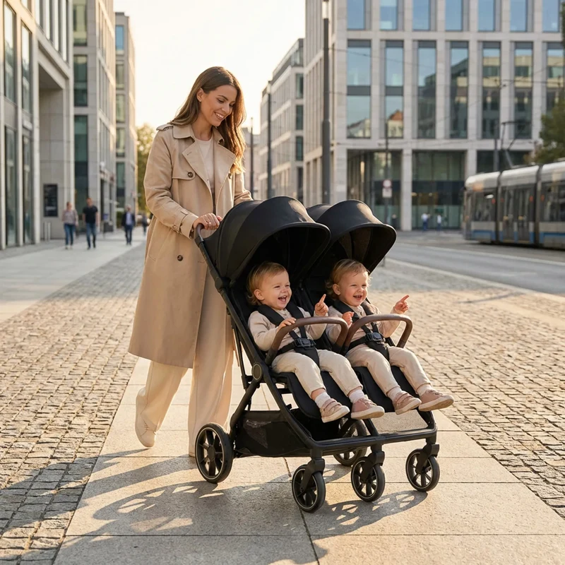 Rolo DuoBuggy X2 XL Schwarz V2