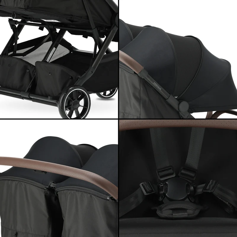 Rolo DuoBuggy X2 XL Schwarz V2