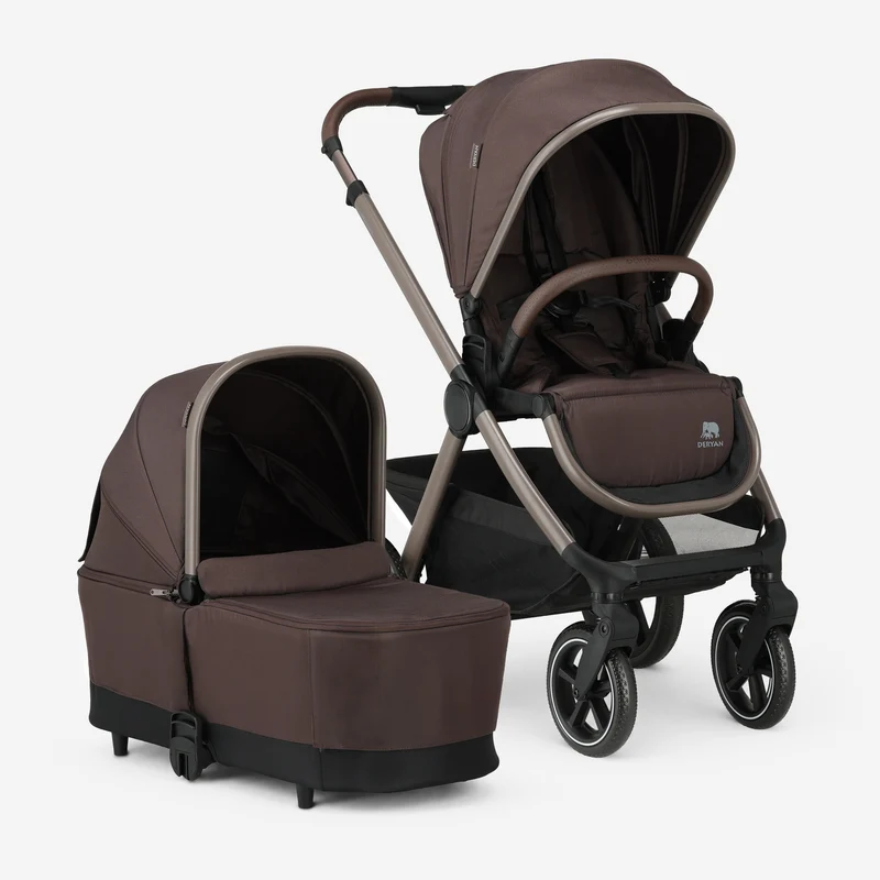 Naya 2-in-1-Kinderwagen Chocolate