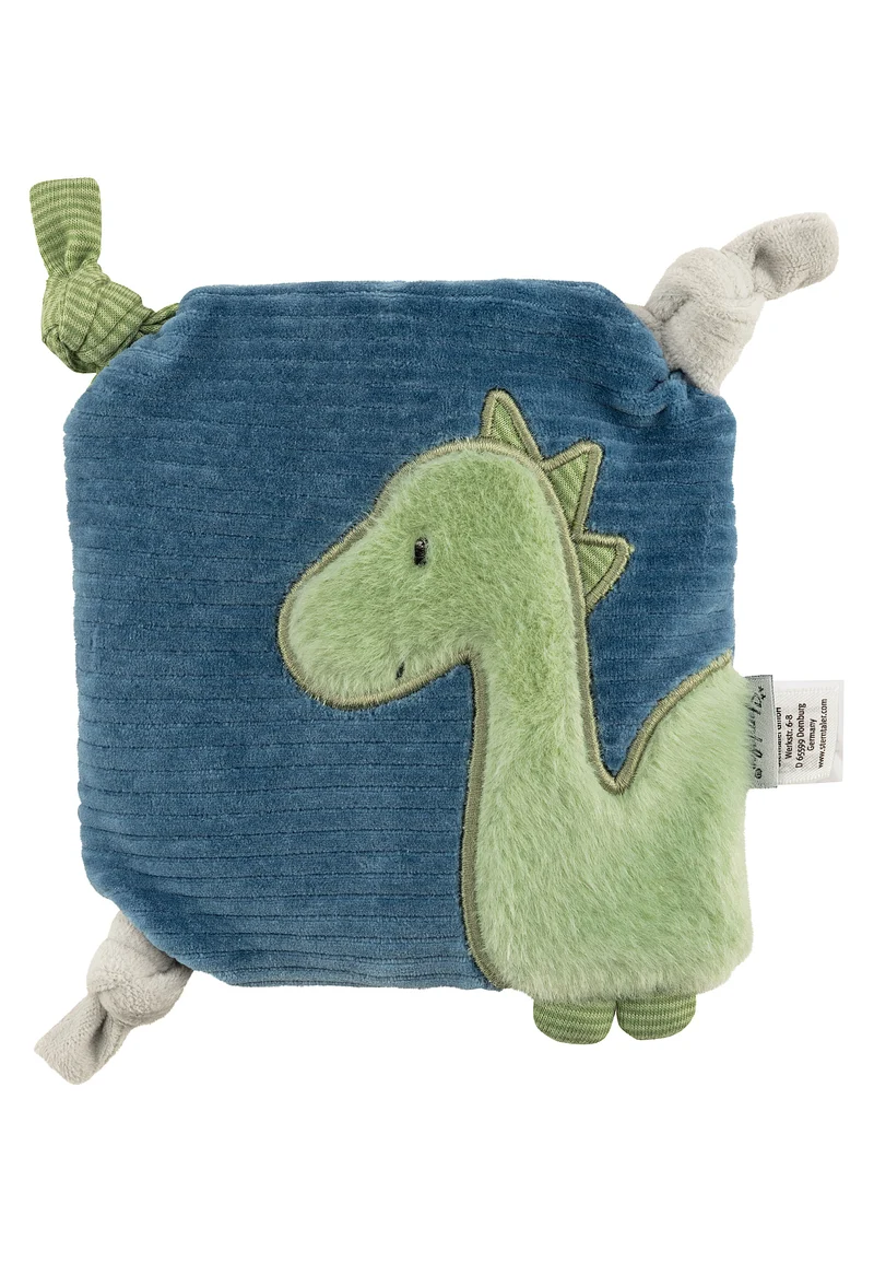 Sterntaler Hafer Wärmekissen Dino Rexi Cord Blau