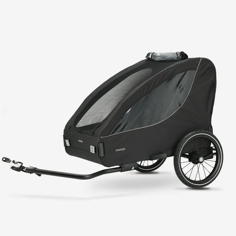 Luxe Fietskar 2 persoons - Zwart