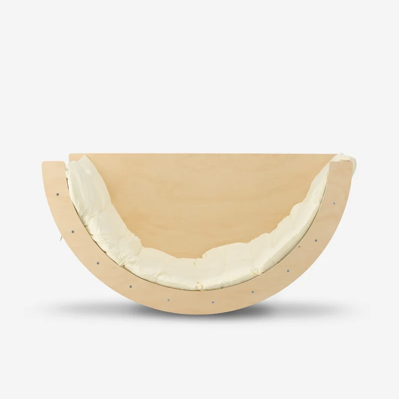 Deryan Multifunctionele Klimboog - 5 in 1 model - Speelboog - Klimrek - Speeltoestel - Inclusief Kussen - Tekentafel - Hout