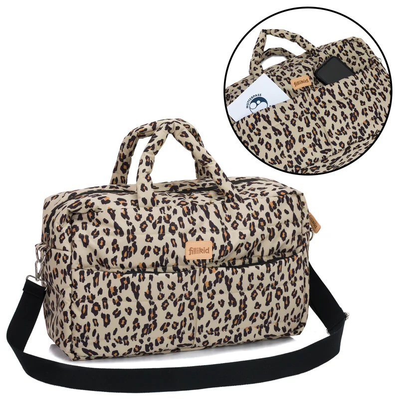 fillikid Stepp Wickeltasche Toulouse Leoprint