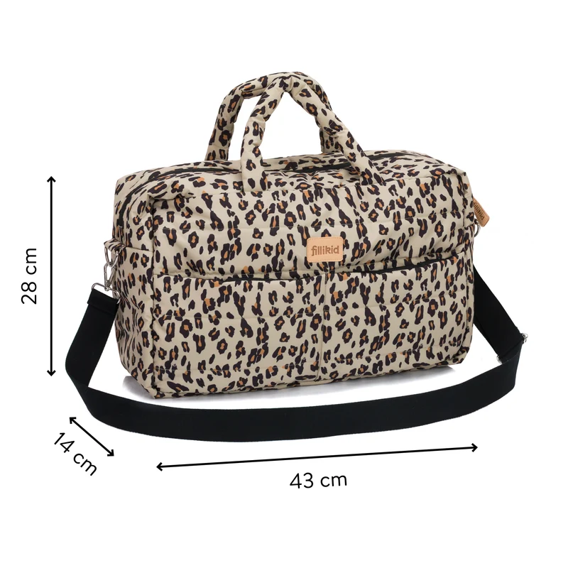 fillikid Stepp Wickeltasche Toulouse Leoprint