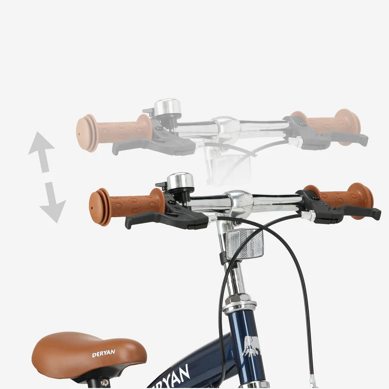 Luxus Kinderfahrrad 12 Zoll - 3 in 1 - Balance Fahrrad Blau