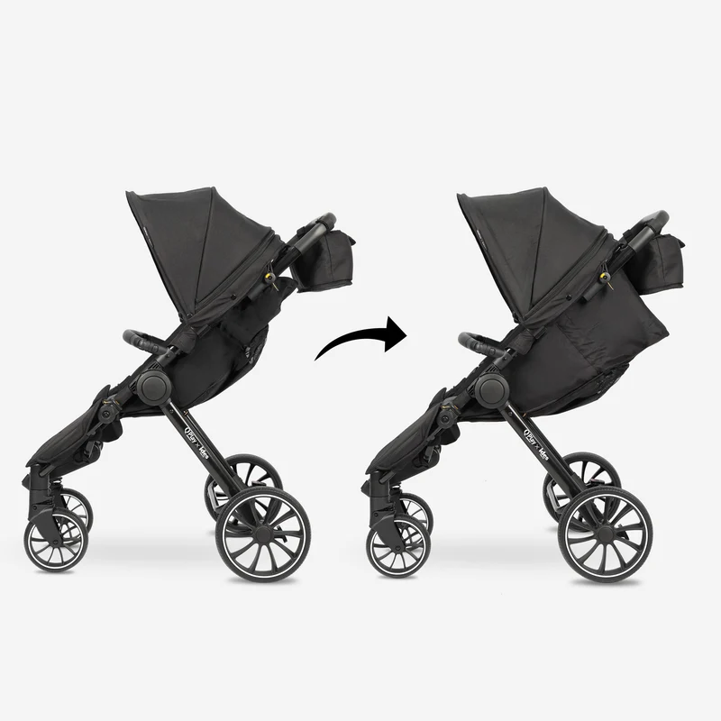 Qplay Go Cargo Kinderwagen & Bollerwagen – Schwarz