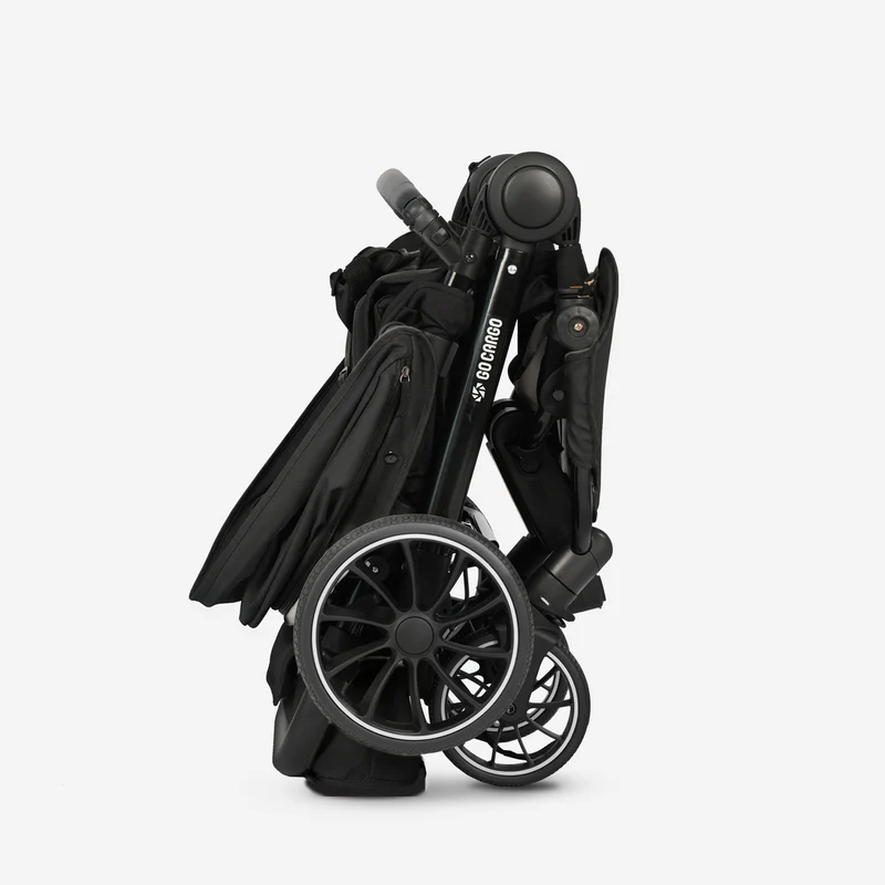 Qplay Go Cargo Kinderwagen & Bollerwagen – Schwarz