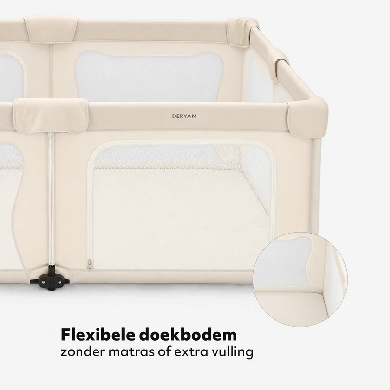 Opvouwbare Kinderbox XL - Cream