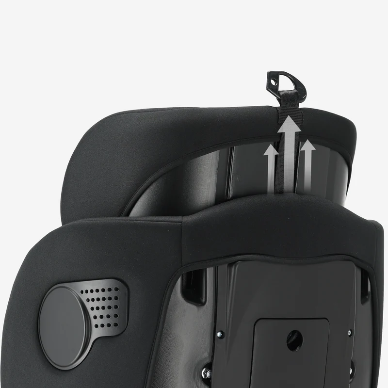 Indy Luxe Autostoel i-Size - 360° Draaibaar - Isofix - Zwart