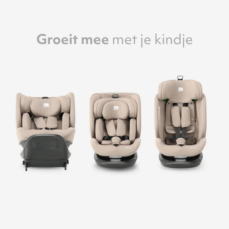 Cassie Luxe I-size Autostoel - Groep 0-1-2-3 - Isofix - Draaibaar 360° - Truffle Nougat
