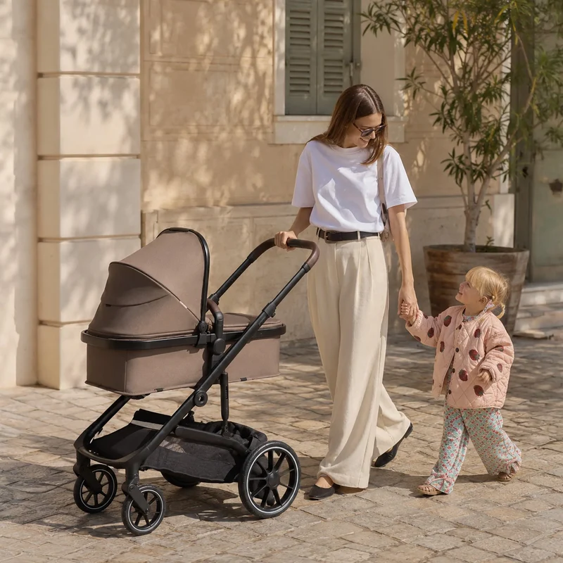 Noa 3-in-1-Kinderwagen Hazel Brown
