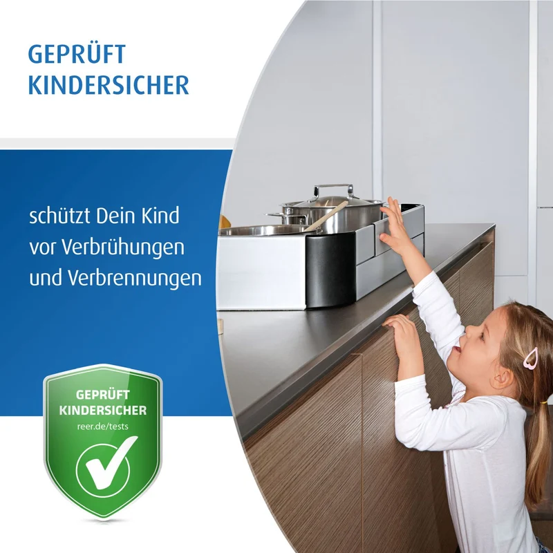 reer Premium Herdschutzgitter Alu f. normale & breite Herde