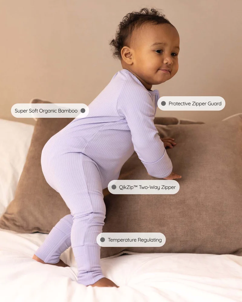 BABYGO® Schlafanzug mit Reißverschluss | 2er-Pack