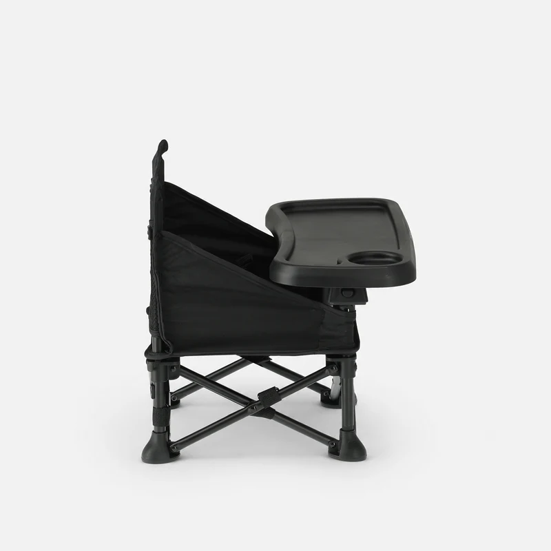 Pop 'N Sit Mini Kinderstoel - Opvouwbare stoelverhoger - Zwart