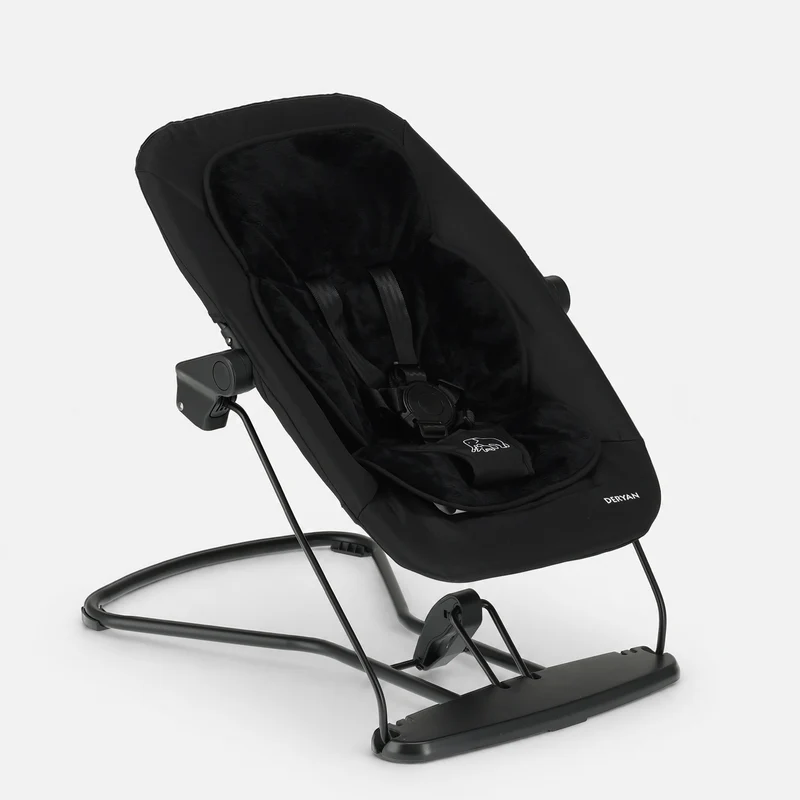 Oak Luxe Kinderstoel met Bouncer - Donkerbruin