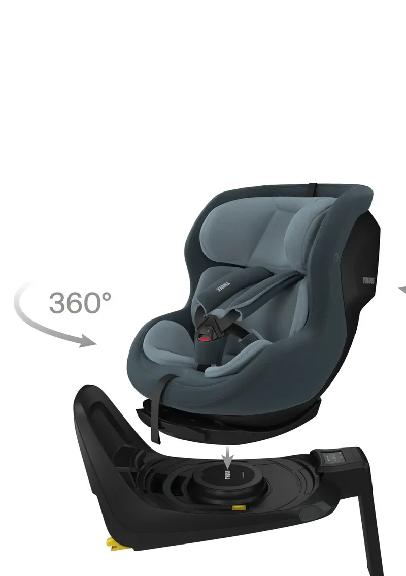 Kindersitz 'Elm Connect 360' Darkest Blue
