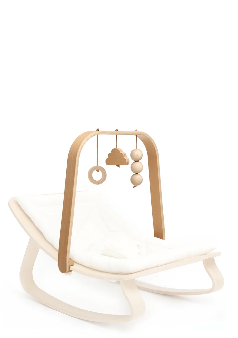 Babywippe 'Levo' Rosenholz