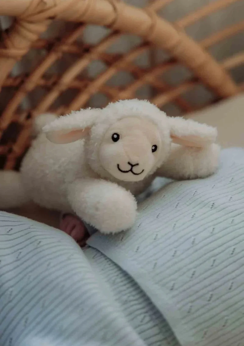 Kuscheltier mit Nachtlicht 'Rosie' beige