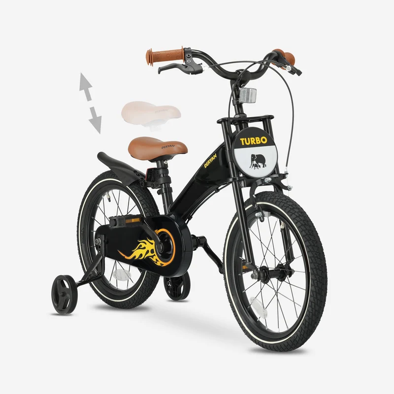 Deryan 3-in-1-Kinderfahrrad 16 Zoll