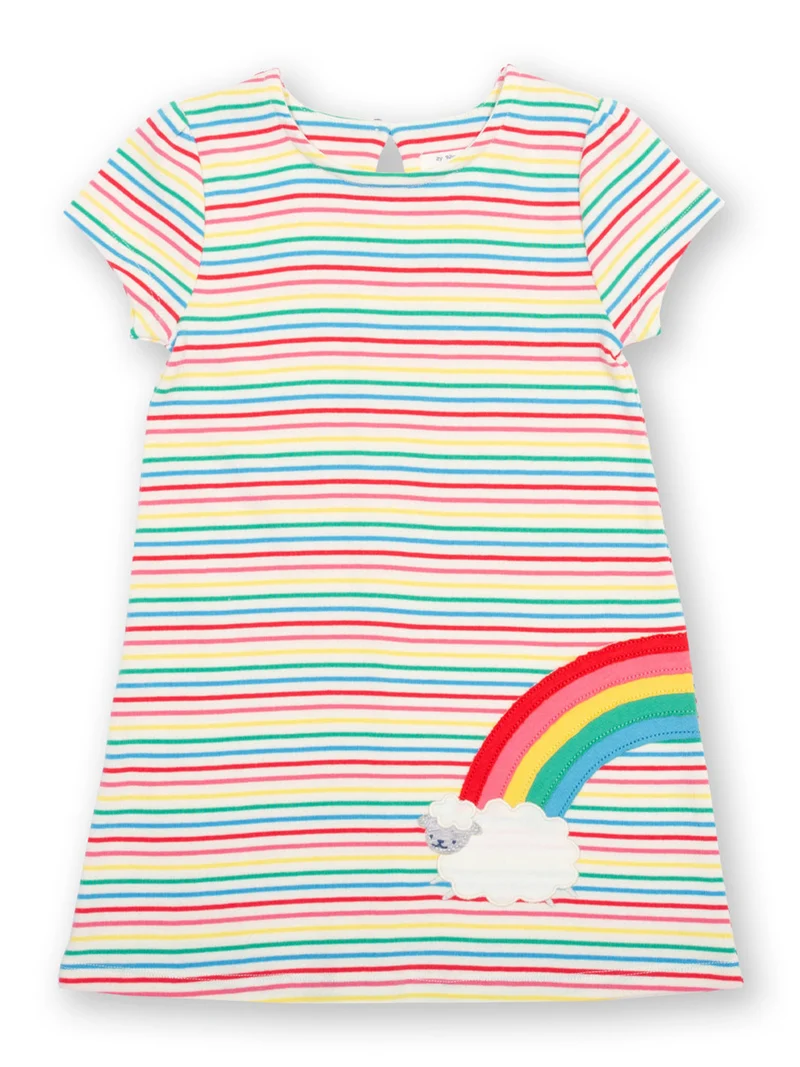 Kite Sheepy Rainbow Kleid kurzarm