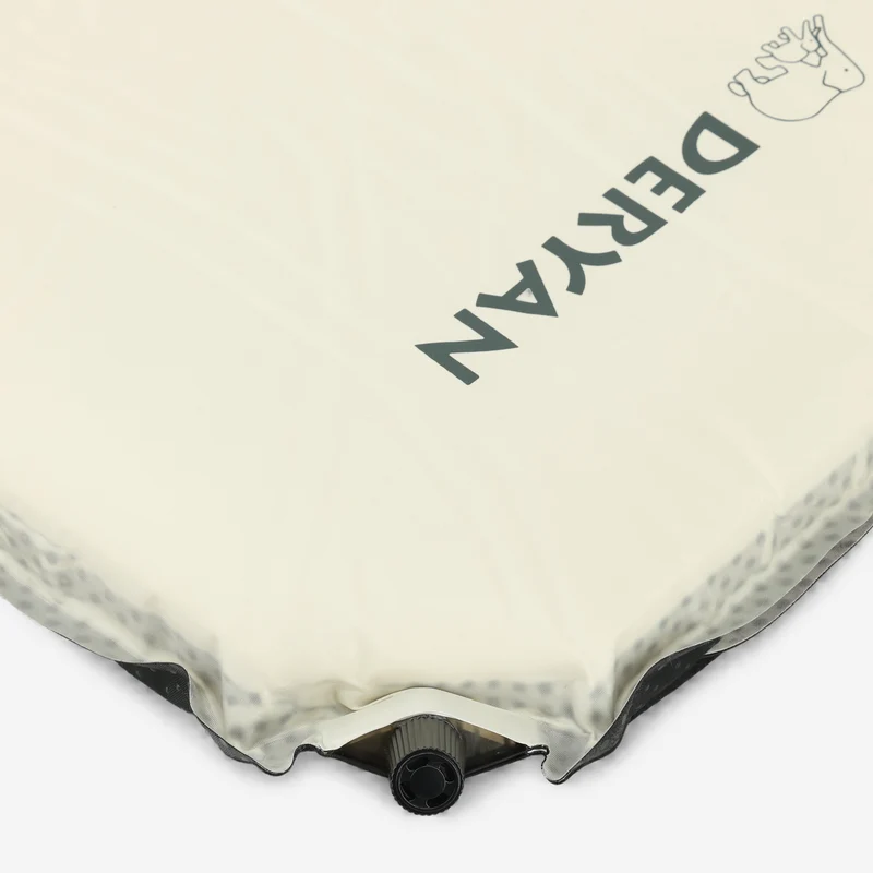 Zelfopblaasbaar Campingbed matras - Cream - 120x60 cm