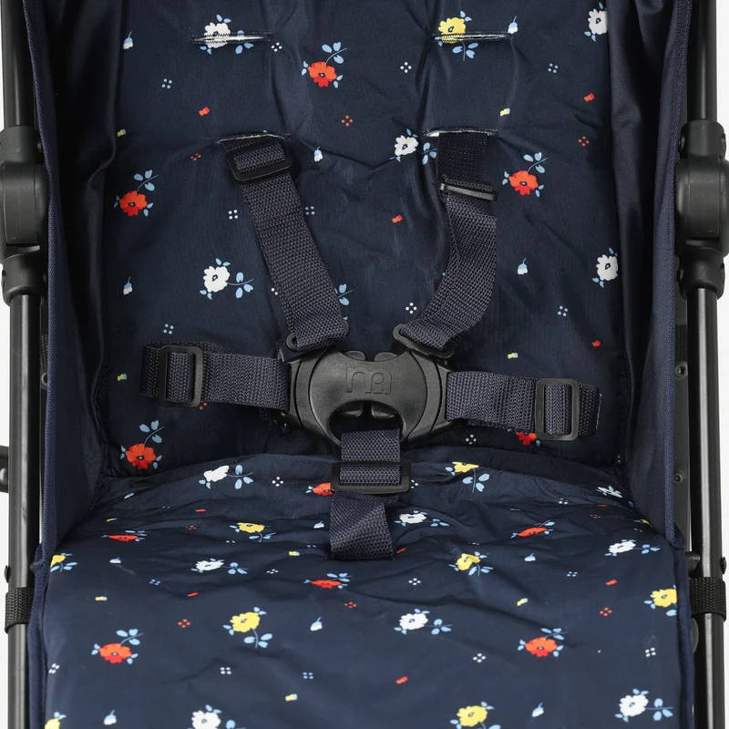 Paraplu Buggy - Verstelbare Buggy - Tot 15 kg - Inclusief regenhoes - Multi Blauw