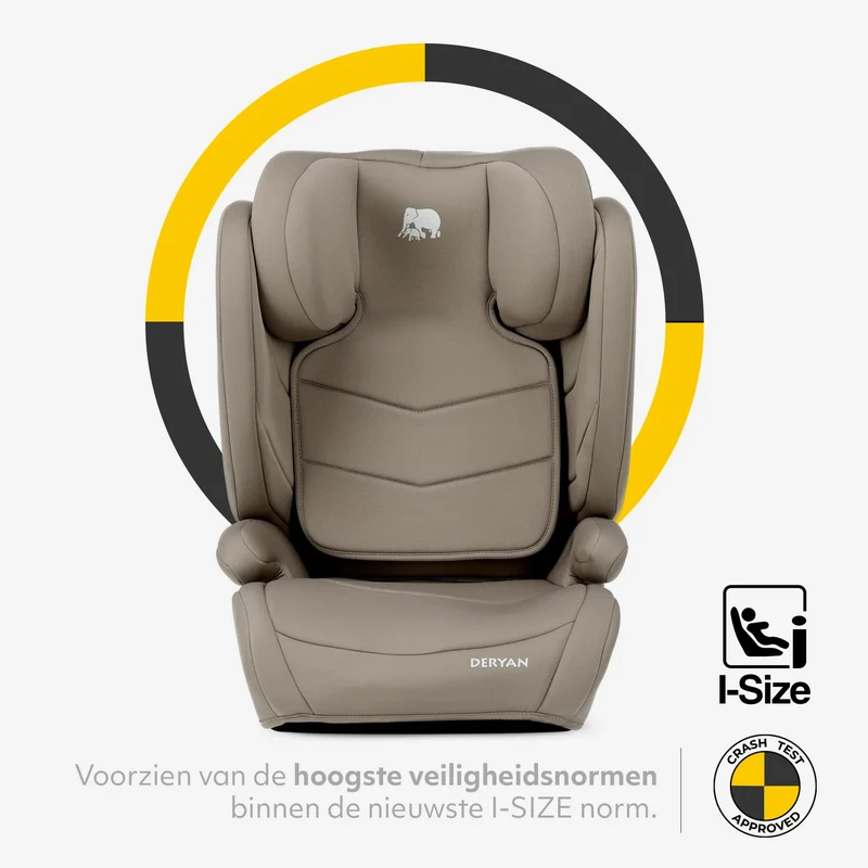 Charlie Basic i-Size-Autokindersitz 100–150 cm – Truffle Nougat