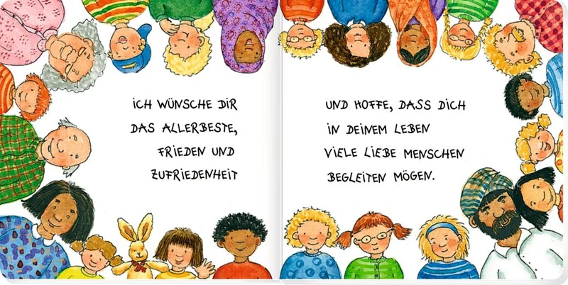 Coppenrath Die Spiegelburg Willkommen Kleines Baby - Stoffhase Felix 10cm