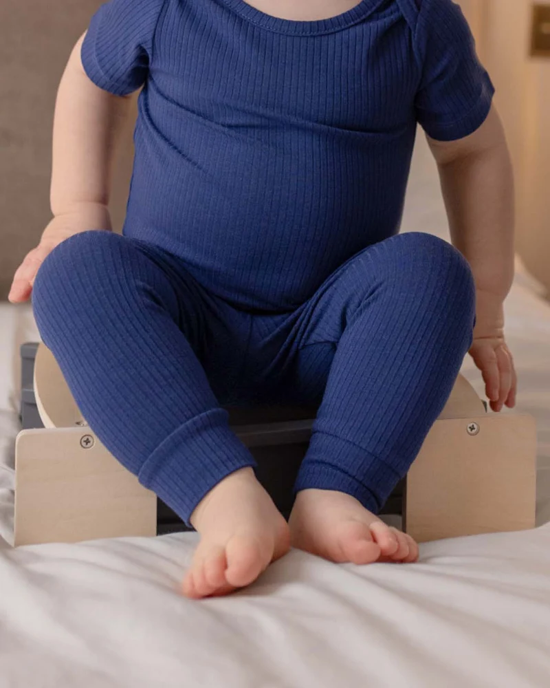 BABYGO® Gerippte Baby-Leggings | 2er-Pack