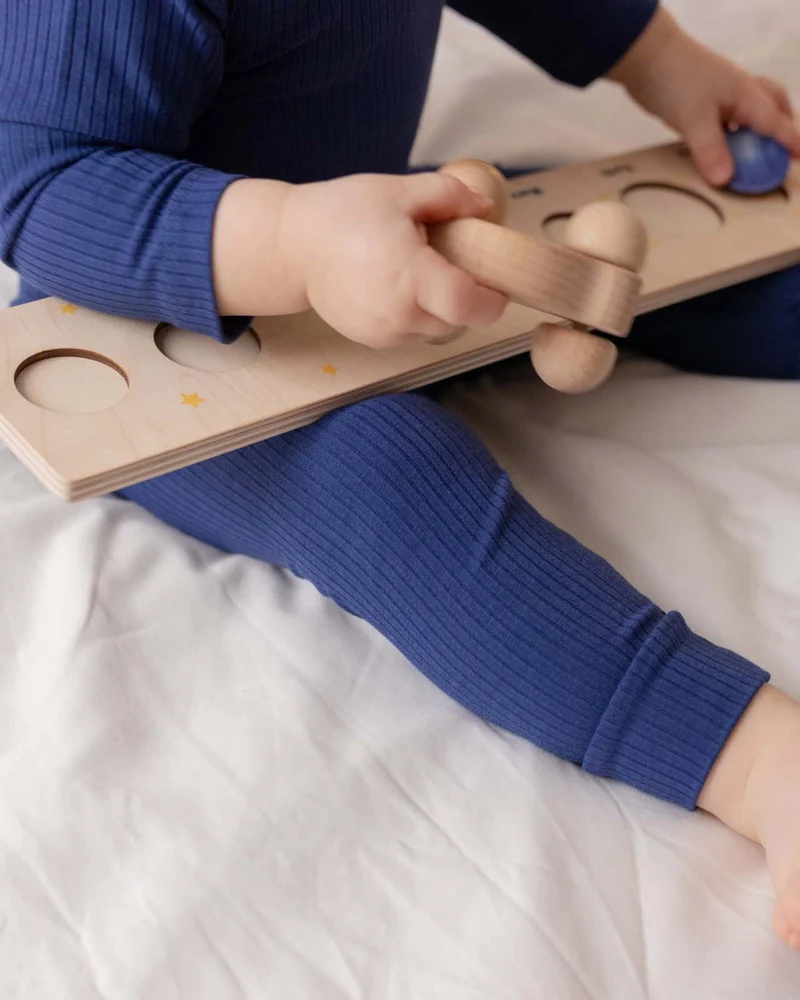 BABYGO® Gerippte Baby-Leggings | 2er-Pack