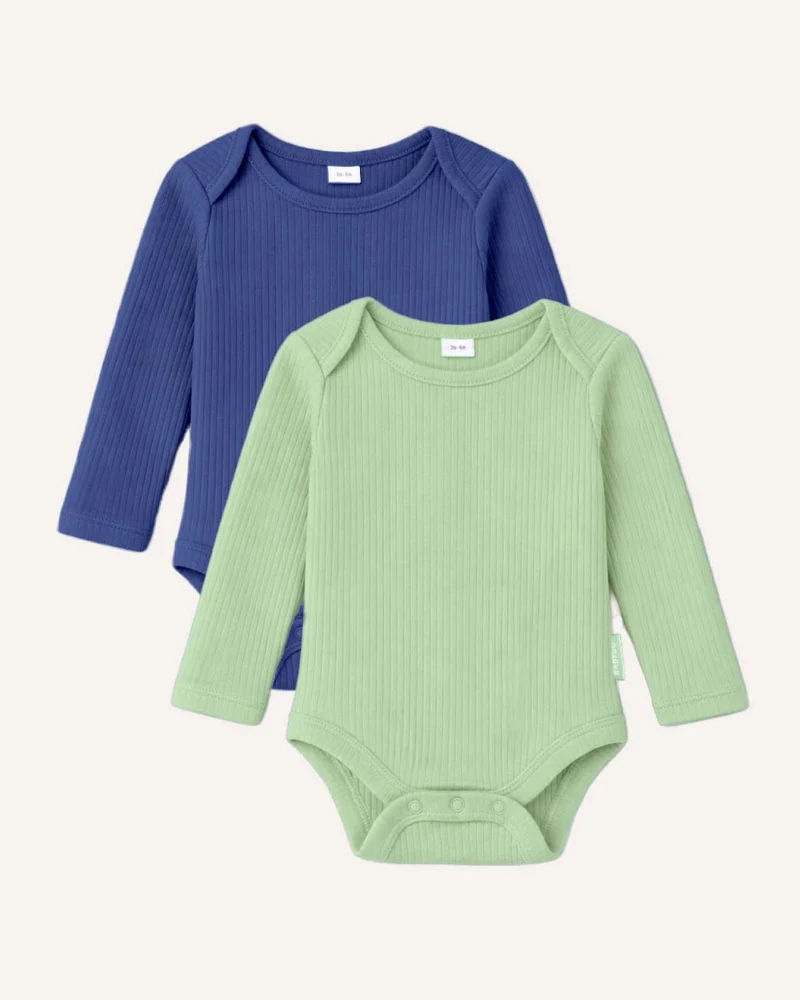 BABYGO® Langarm-Babybody | 2er-Pack