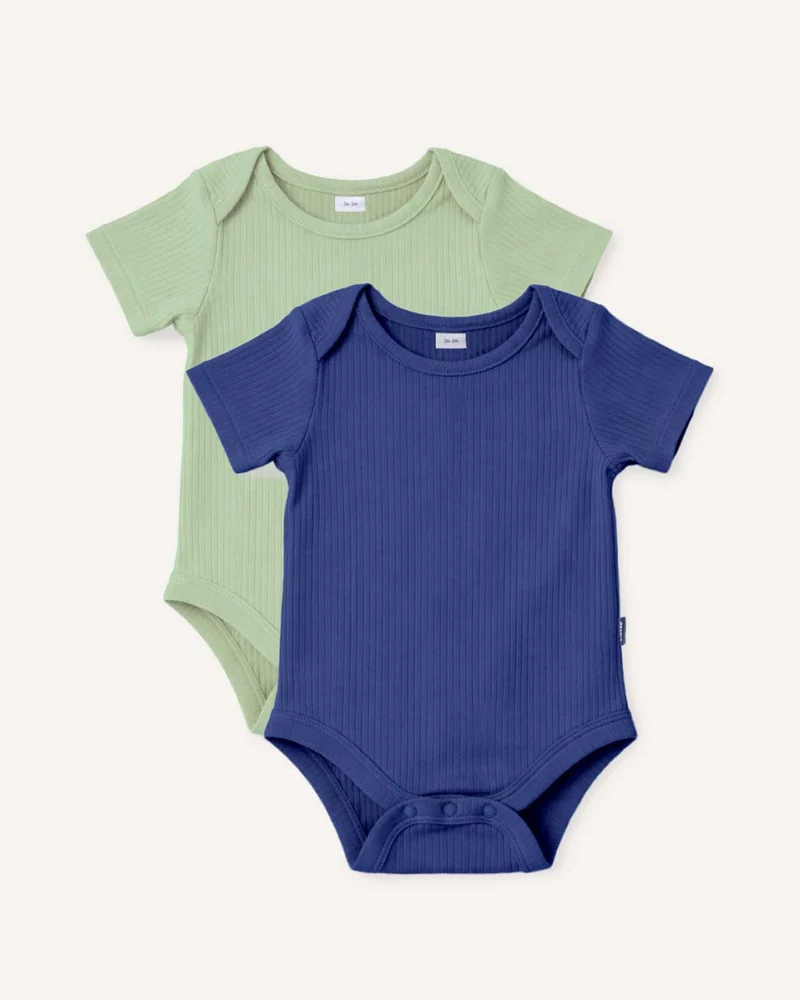 BABYGO® Kurzarm-Babybody | 2er-Pack