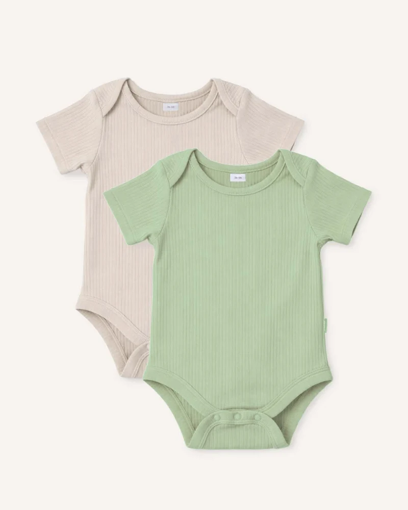 BABYGO® Kurzarm-Babybody | 2er-Pack