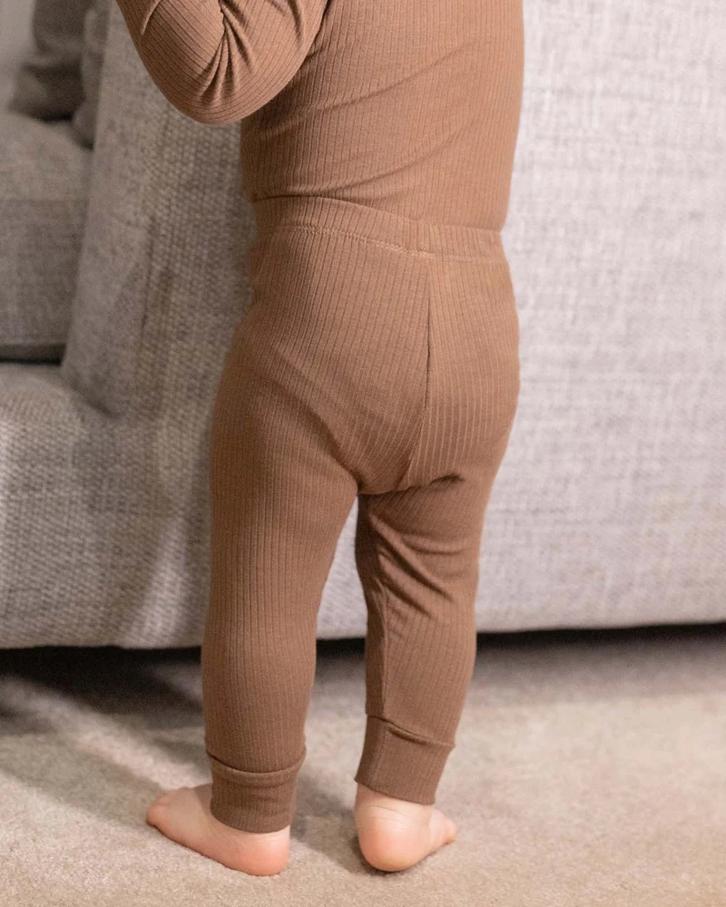 BABYGO® Gerippte Baby-Leggings | 2er-Pack