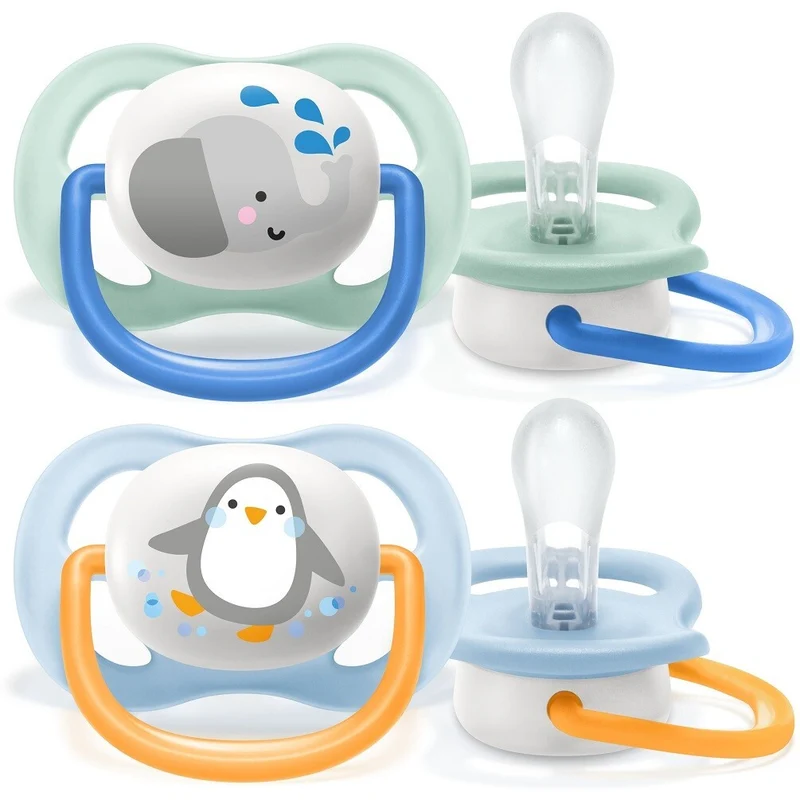 Philips Avent ultra air Beruhigungssauger 0-6M Doppelpack + Sterilisier Box